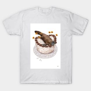 Platypus squishes the cake! T-Shirt